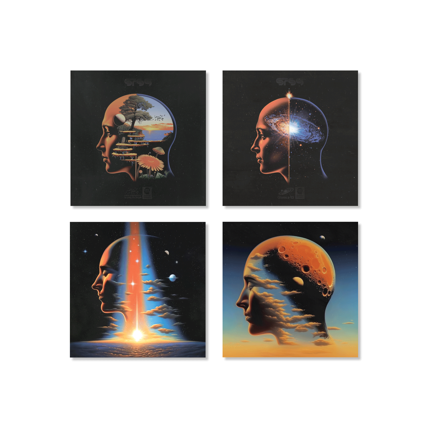 The Human Dream Album Covers / Sticker