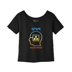 Human Dream / Womens Slouchy Tee