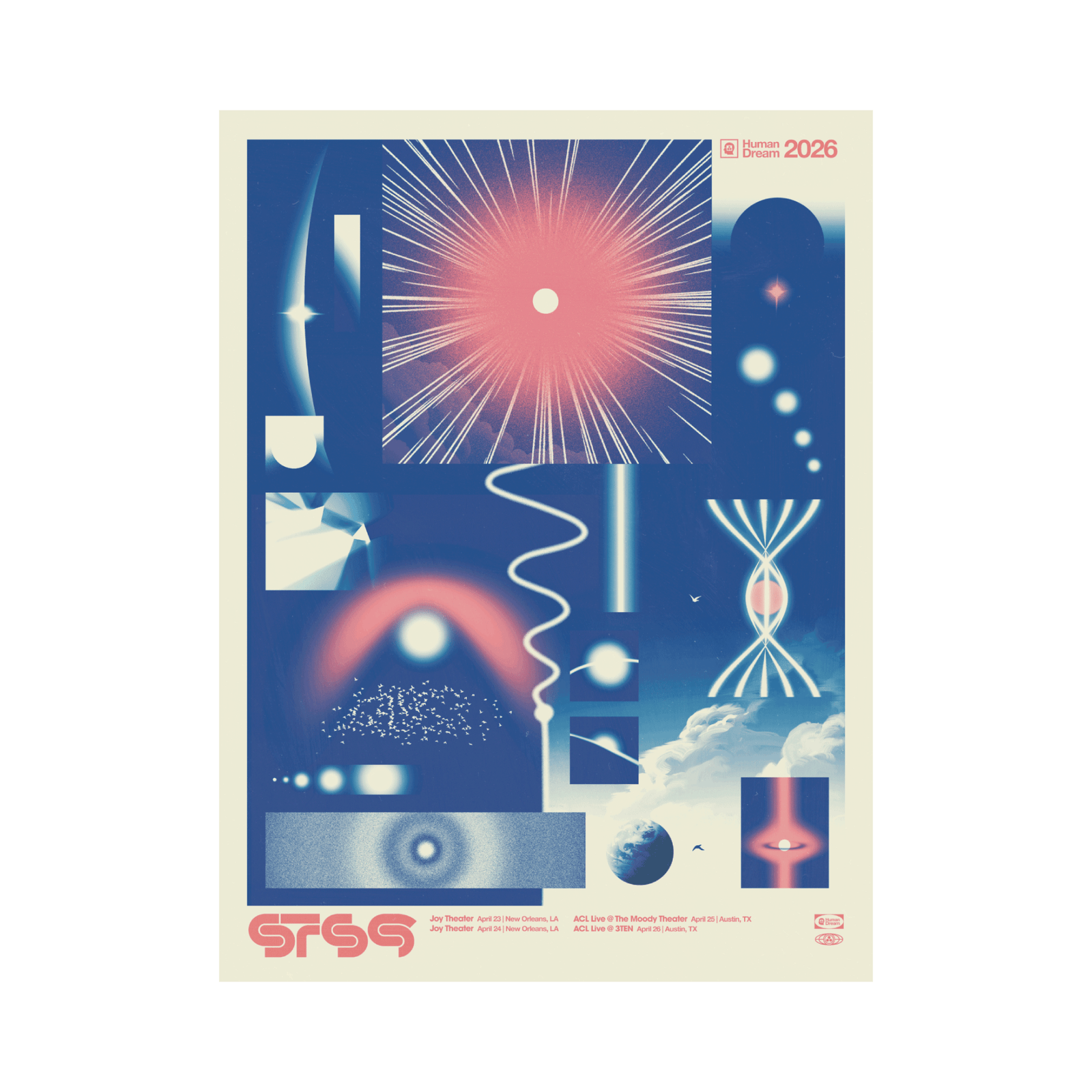 NOLA+ATX / Tour Poster
