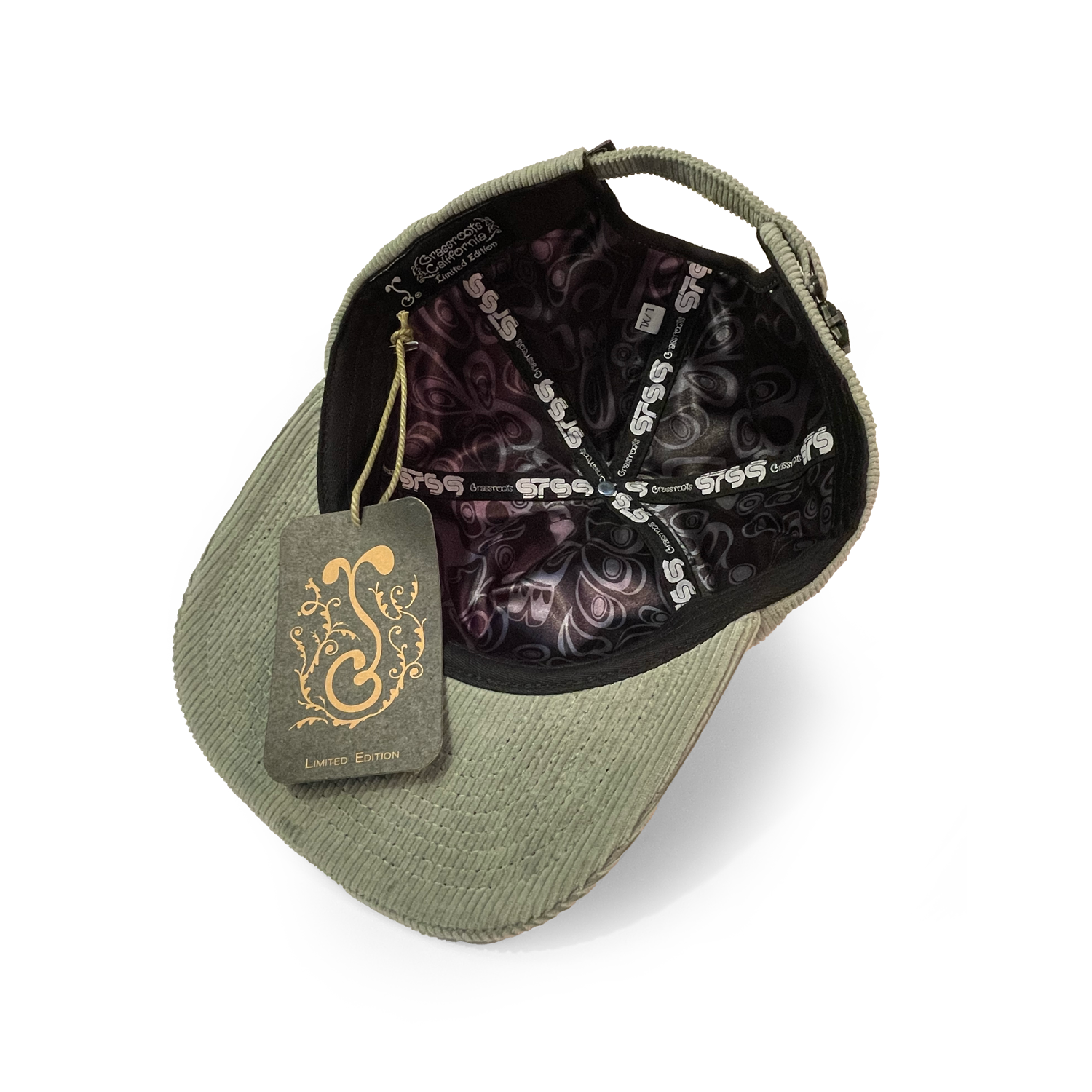 Grassroots Tribal Symbol x Logo / Corduroy Strapback