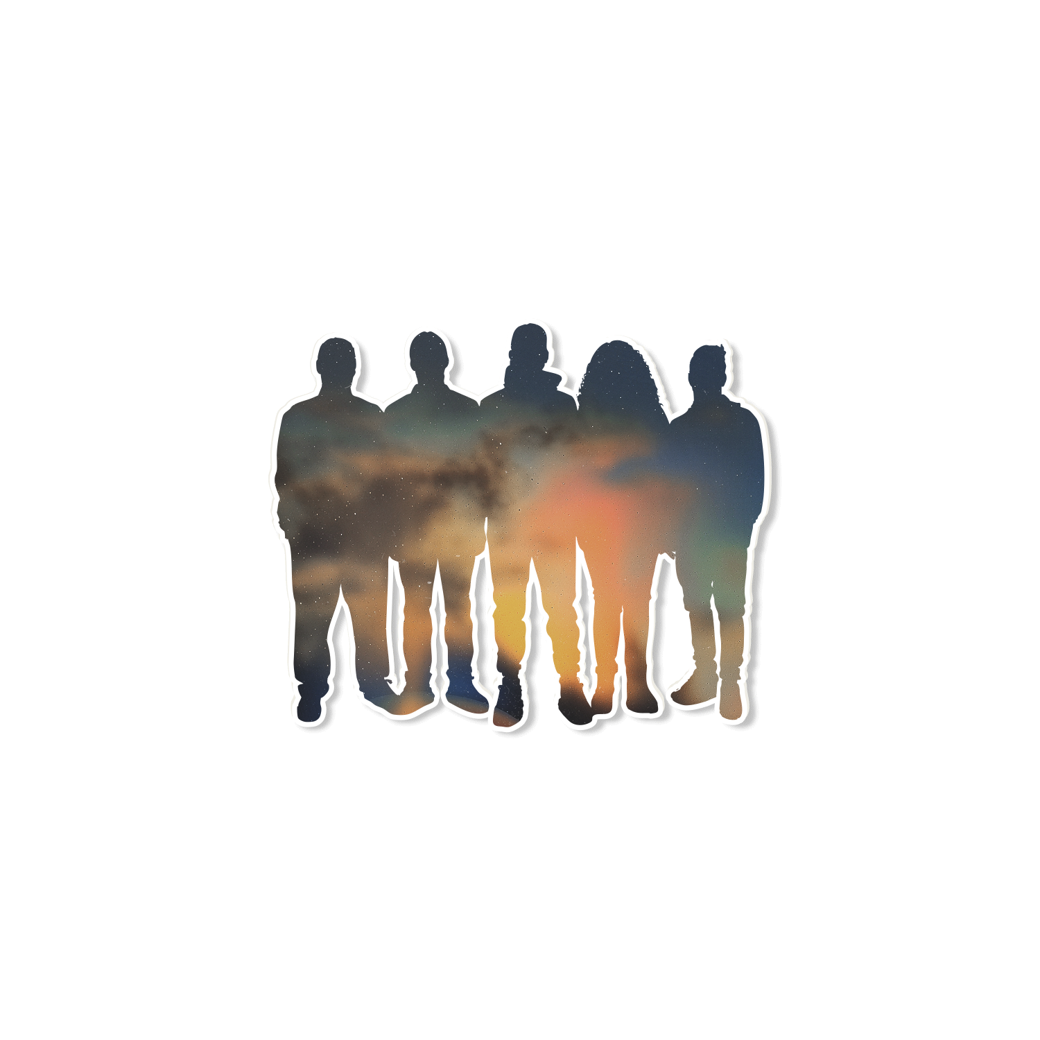 The Human Dream Silhouette  / Sticker