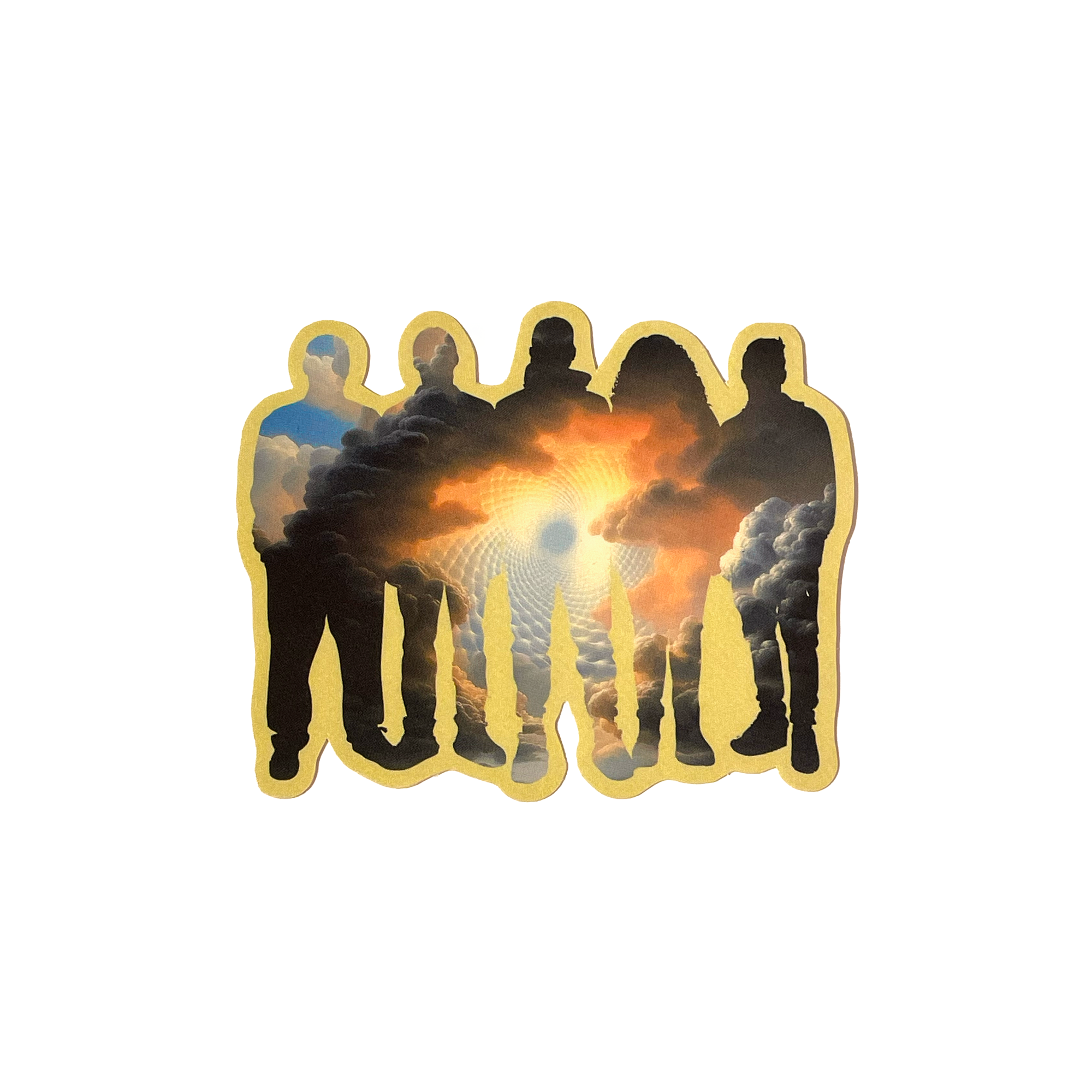The Human Dream Silhouette  / Sticker