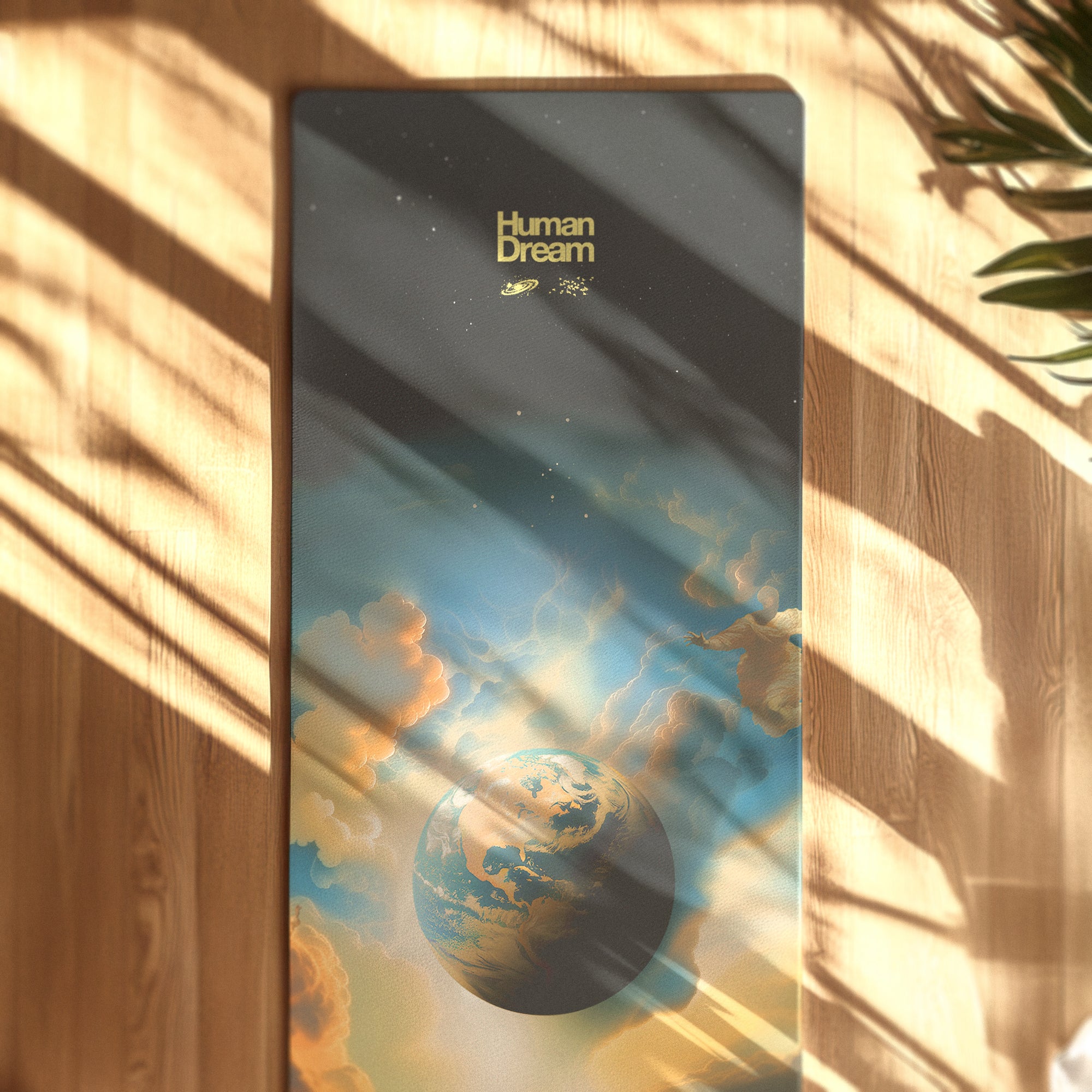 Human Dream | Yoga Mat (Hemp Sling Carry Strap Included)