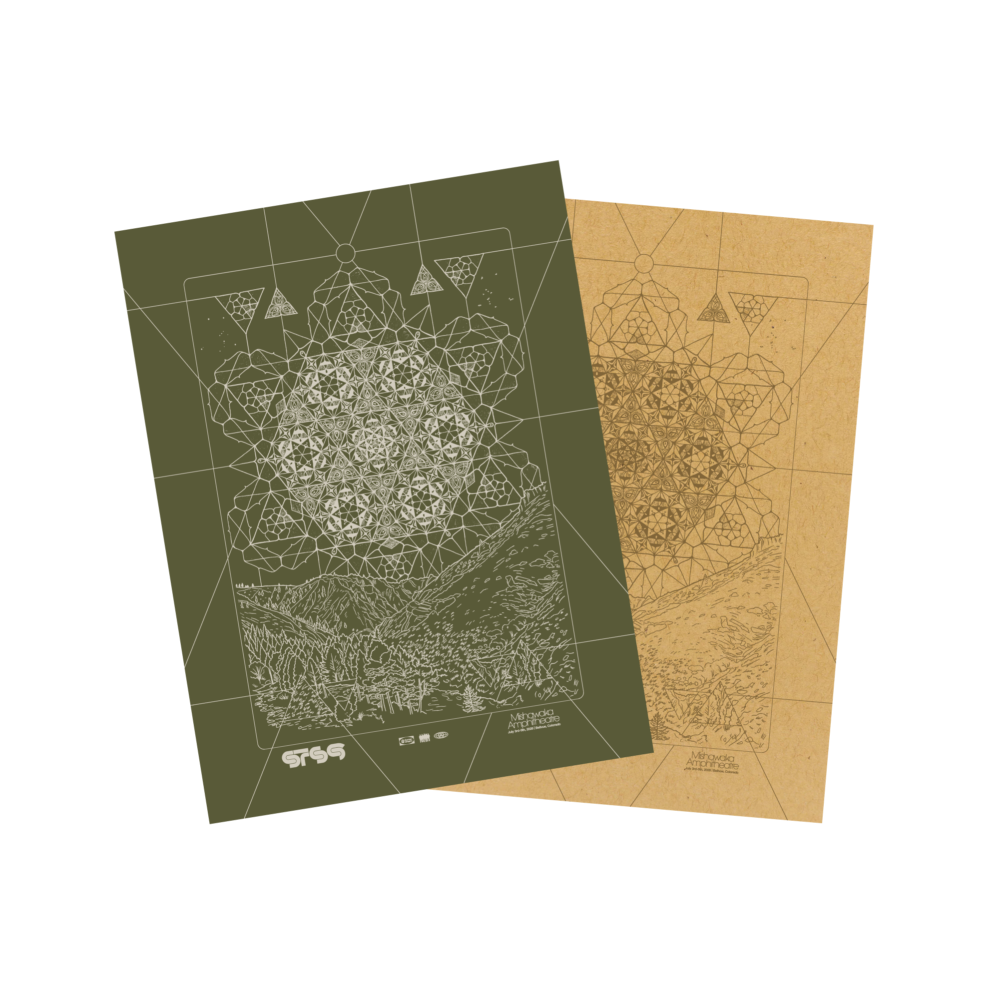 Kris Davidson "Cicada" / Mishawaka Event Poster
