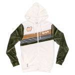 STS9 x Grassroots Velour Collection / Zip Hoodie