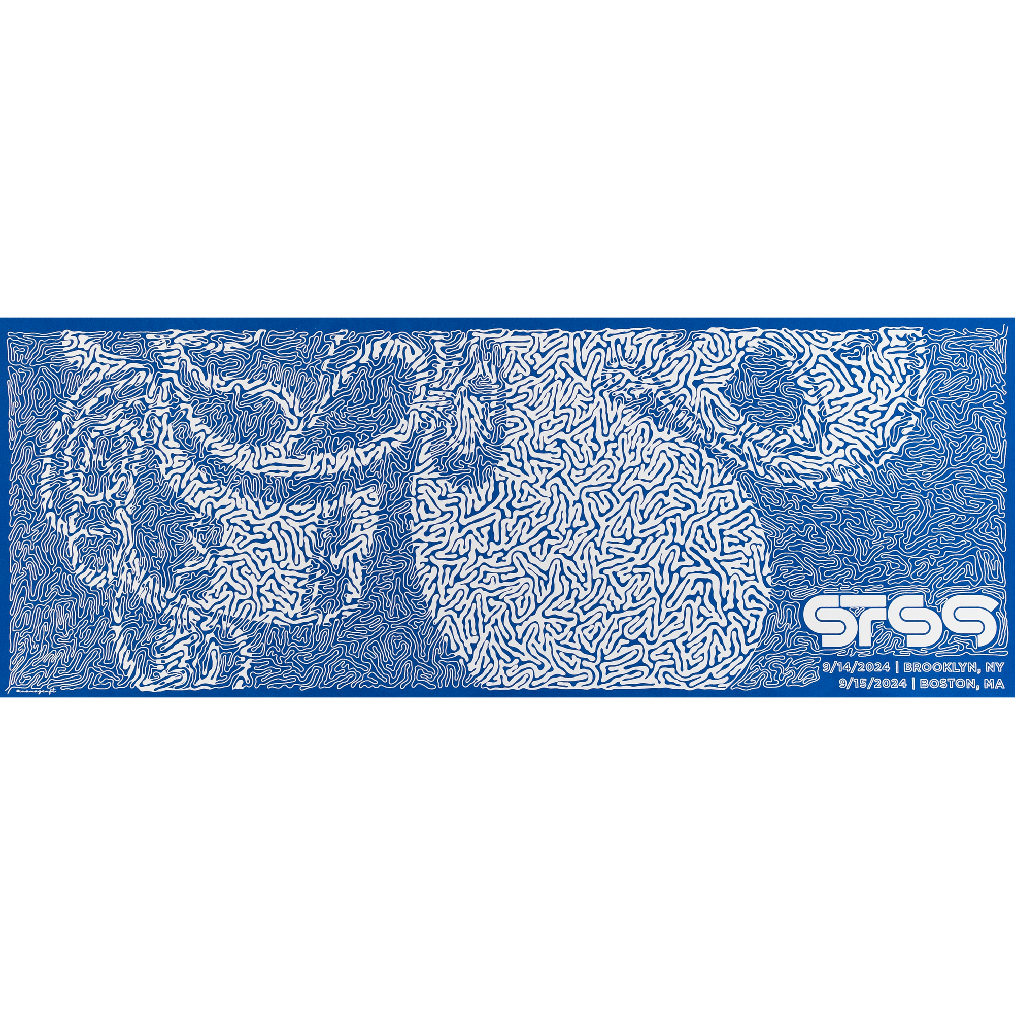 2024 Fall Tour Blue Diptych 2of2 / Poster