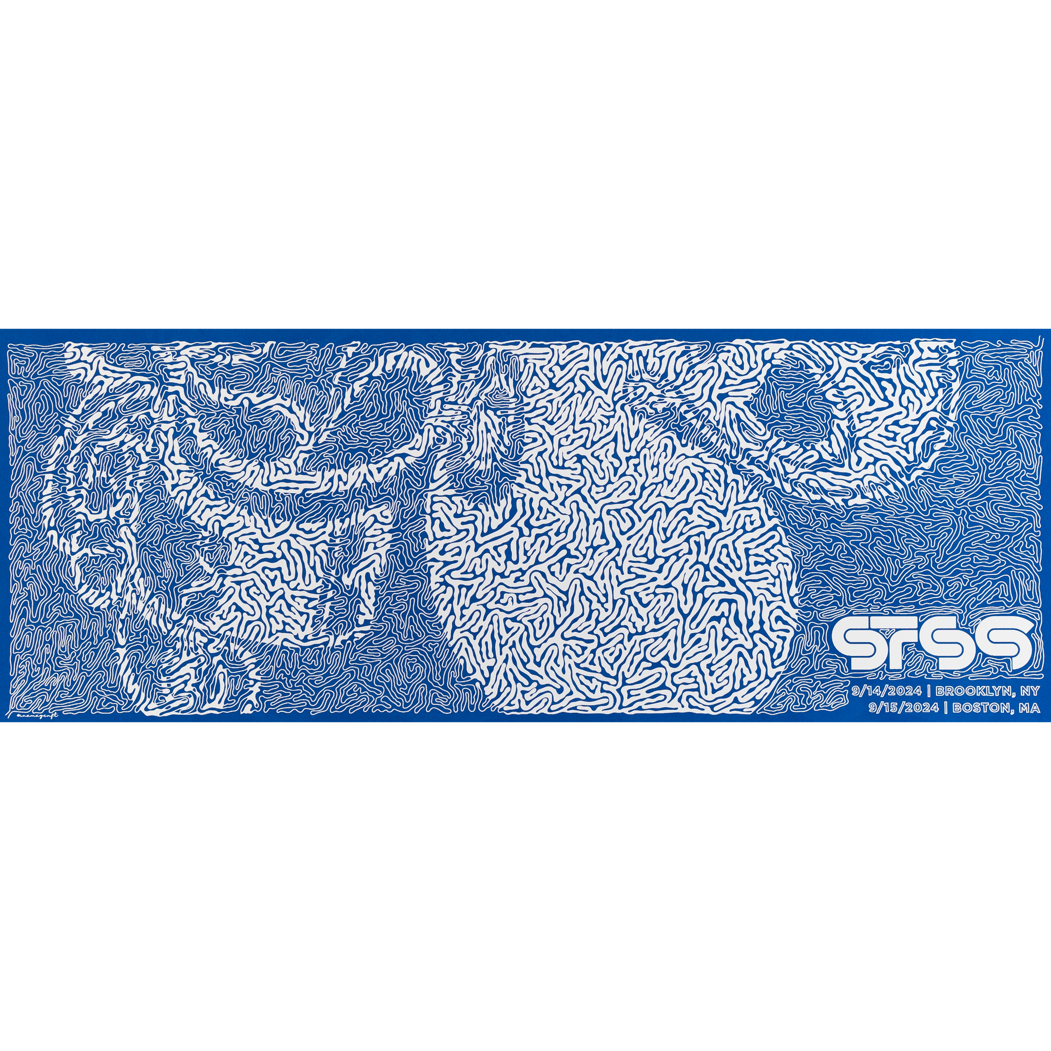 2024 Fall Tour Blue Diptych 2of2 / Poster