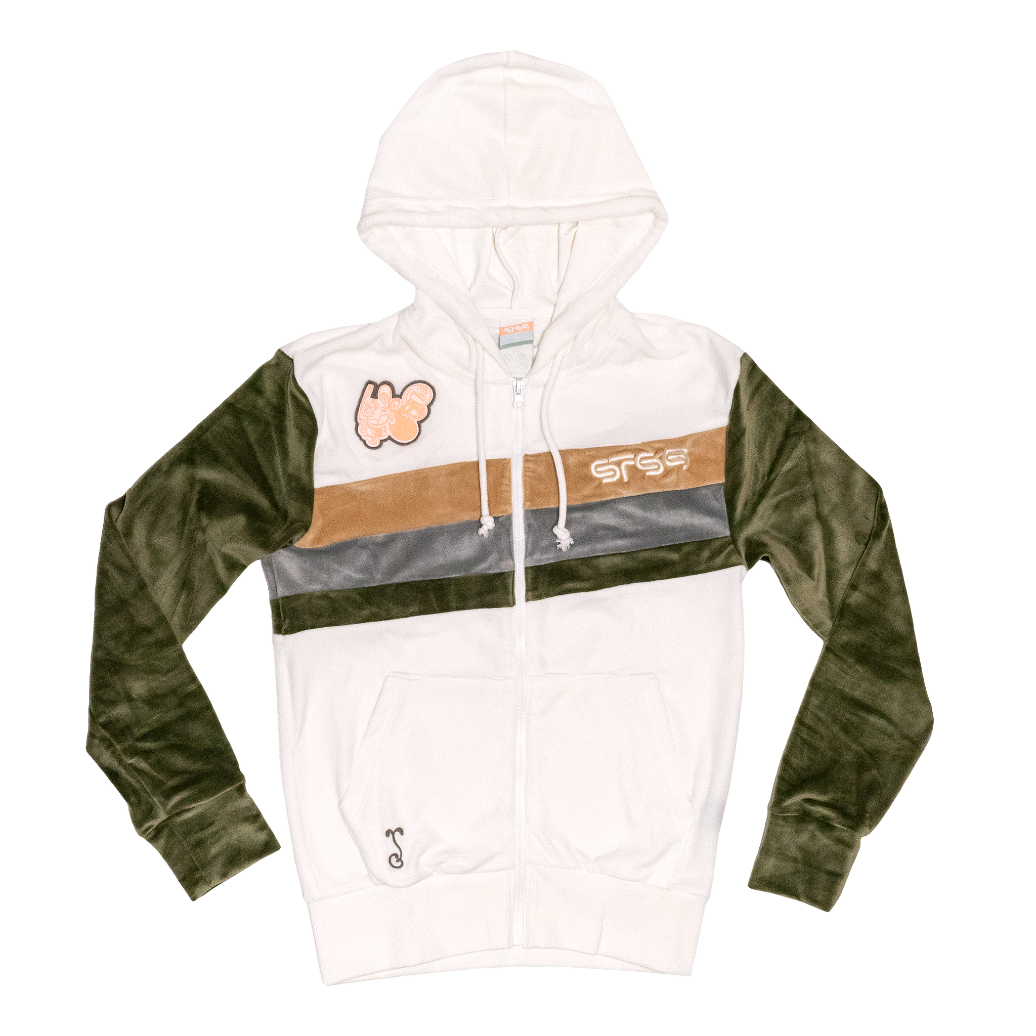 STS9 x Grassroots Velour Collection / Ladies Hoodie