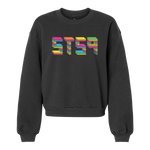 Reflect Refract / Ladies Crop Crewneck