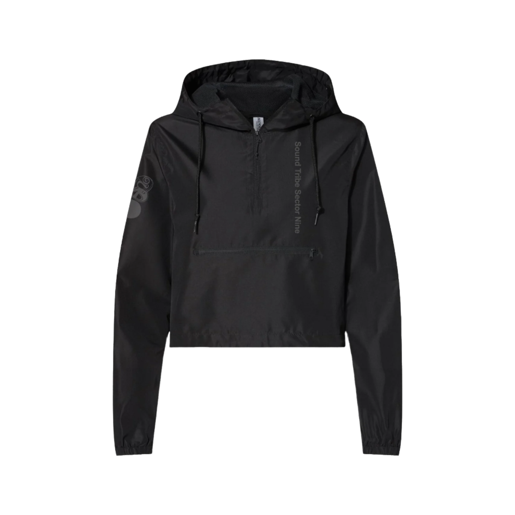 BLK on BLK Collection / Women's Cropped Anorak