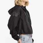 BLK on BLK Collection / Women's Cropped Anorak