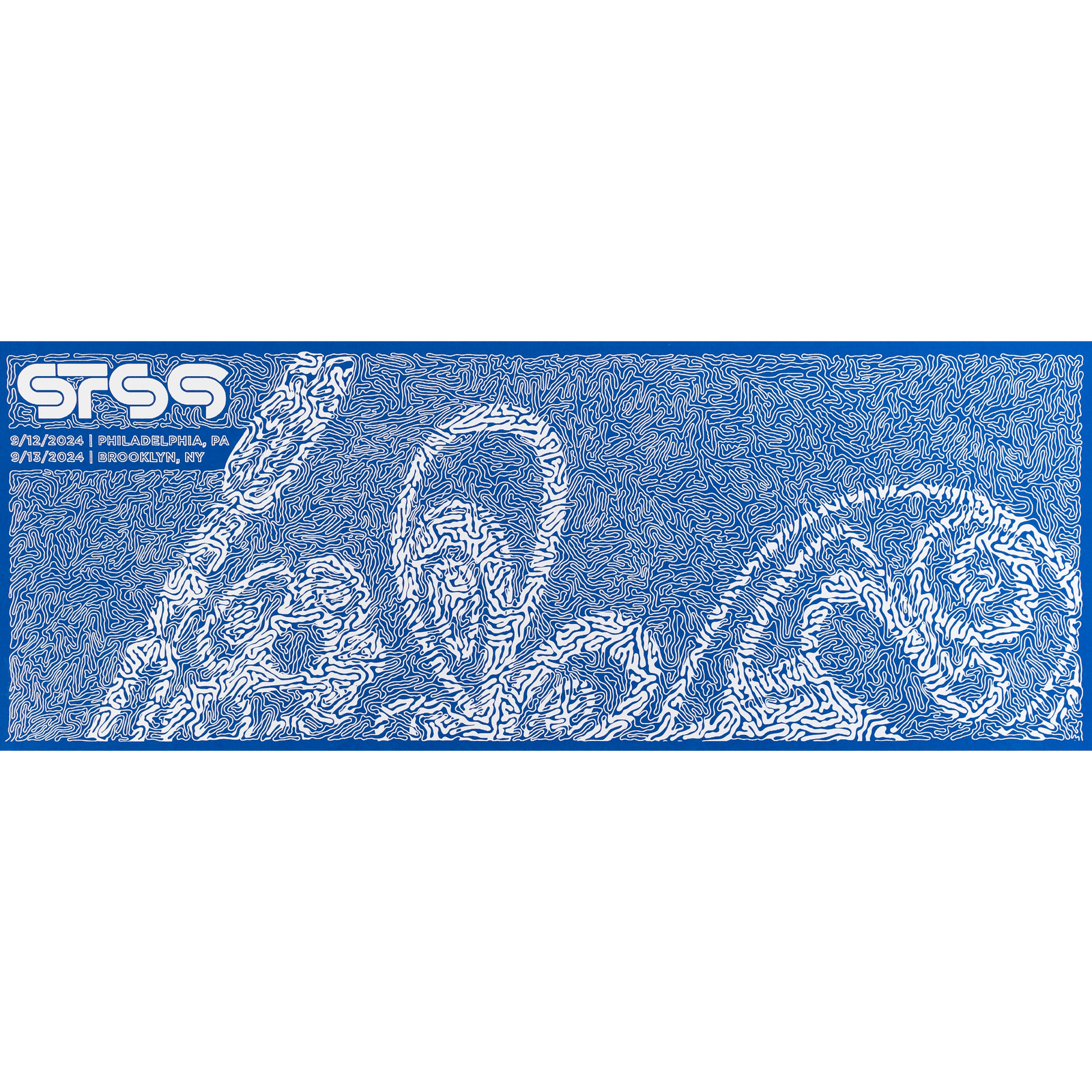 2024 Fall Tour Blue Diptych 1of2 / Poster