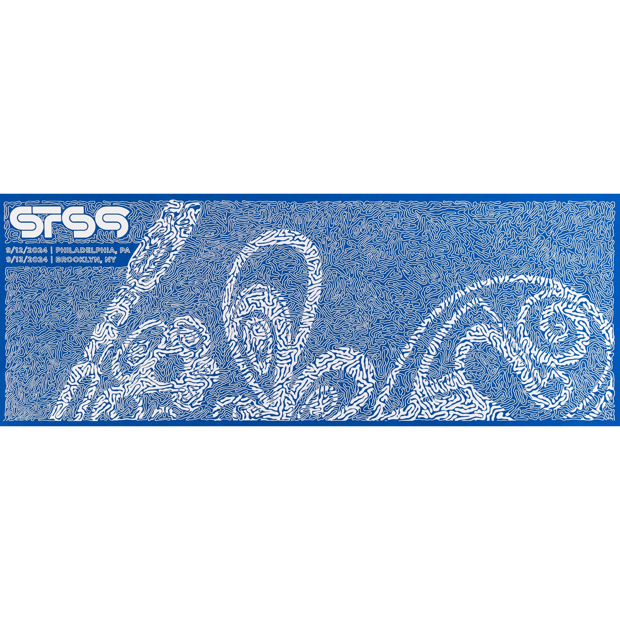 2024 Fall Tour Blue Diptych 1of2 / Poster