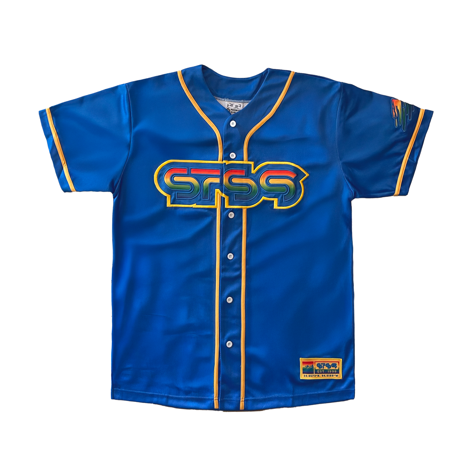 Throwback ROYGBIV STS9 Logo / Baseball Jersey