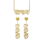 Gates Formal Wear / Necklace & Earring Set