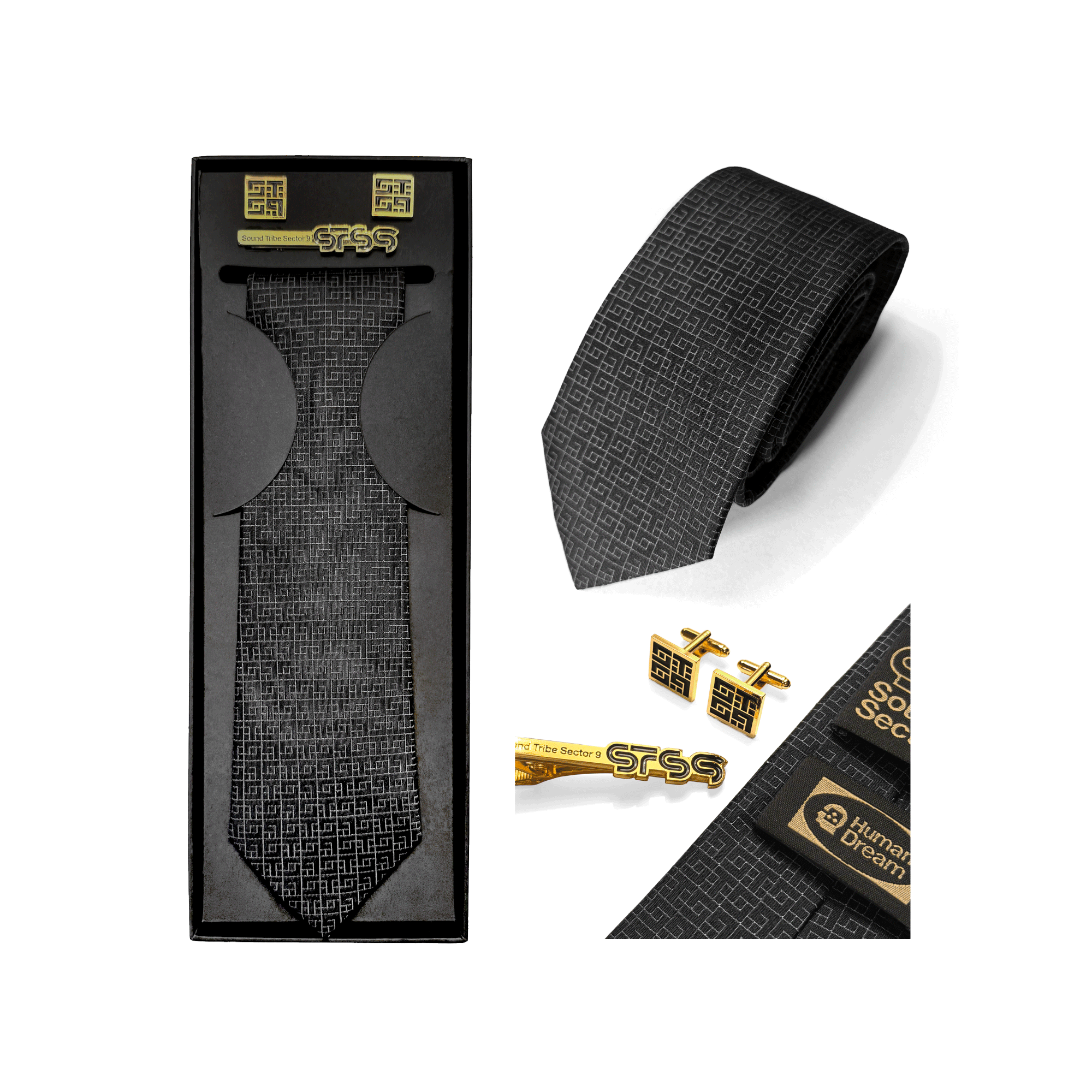 Gates Formal Wear / Men's Tie & Cuff Link Set