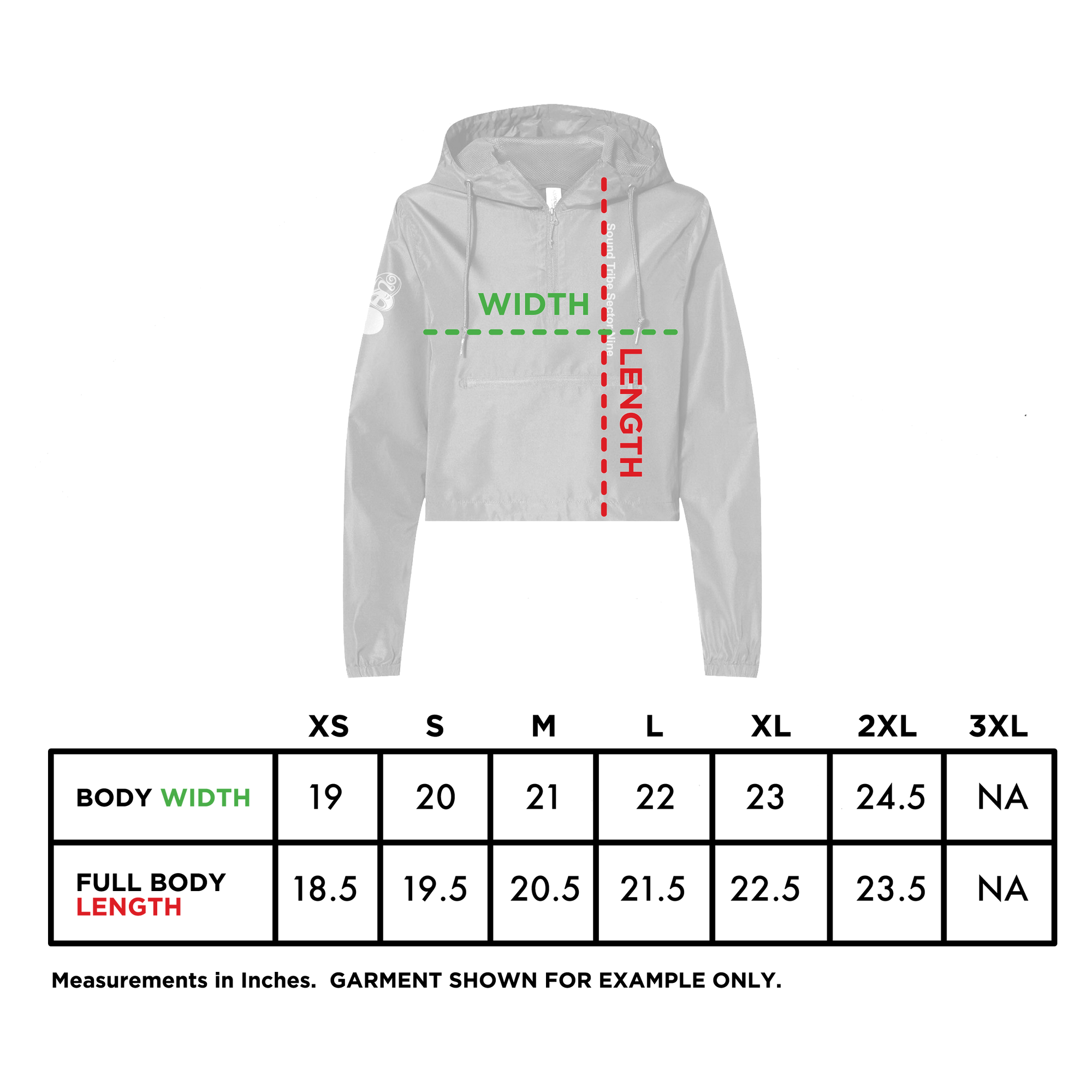 BLK on BLK Collection / Women's Cropped Anorak