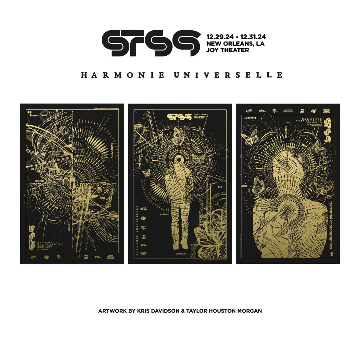 Harmonie Universelle NYE 2024 Tryptic